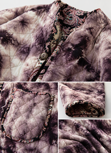 Chaqueta Acolchada Kantha Hecha a Mano Estilo Vintage para Mujer, Abrigo de Invierno de Algodón, Ropa Exterior Étnica Boho - Product Image 3