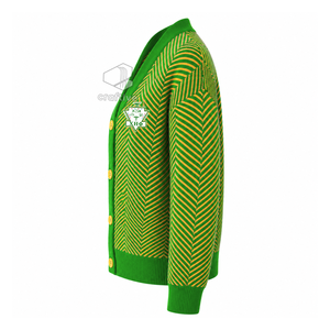 Chi Eta Phi Sorority <b>Cardigan</b> <b>Sweater</b> Women's Embroidered Crest Button front V-Neck Long Sleeve <b>Cardigan</b> Greek Life Apparel - Product Image 3