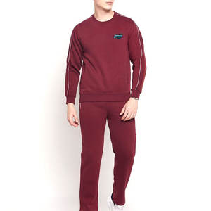 Ensemble de survêtement pour homme de qualité supérieure, best-seller, couleur unie, respirant, décontracté pour l'hiver, 100% coton, confortable, en vente - Product Image 1