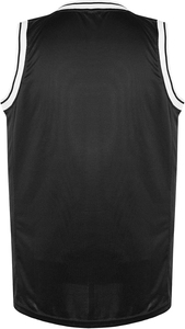 Camiseta de Baloncesto Blanca para Hombre, Camiseta Deportiva de Malla, Negra - Product Image 3