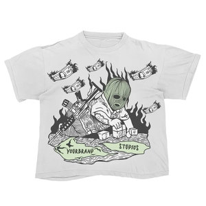 T-shirt uni pour homme à manches courtes, 100 % coton et polyester, col uni, léger, respirant, coupe ample, avec logo imprimé – Meilleur prix - Product Image 4