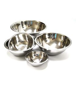 Cuenco rústico vintage de acero inoxidable pulido ecológico para servir, ideal para la cocina o comedor de estilo rústico, resistente y duradero para alimentos. - Product Image 4