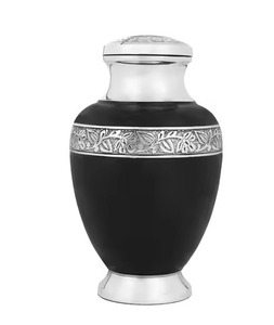 Artistic Aluminium <b>Keepsake</b> Urns Small <b>Memorial</b> Ashes Holder Mini Cremation Urn Tribute Decor Accent Piece - Product Image 2