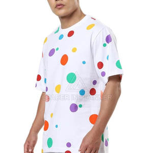 เสื้อยืดโอเวอร์ไซส์แฟชั่น ใส่สบาย ราคาโรงงาน วัสดุคุณภาพดีที่สุด ผ้าฝ้าย 100% ทรงหลวม พิมพ์ลาย เสื้อยืดโอเวอร์ไซส์สำหรับผู้ชาย - Product Image 3