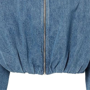Wholesale Women's <b>Denim</b> <b>Jacket</b> Casual Blue Jean Coat Custom Logo OEM ODM Factory Supplier Fashion Streetwear Outerwear - Product Image 3