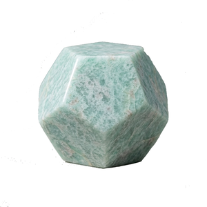 Piedra de Amazonita Natural en Forma de Dodecaedro, Cristal Geométrico, Dodecaedro de Ágata, Gema Curativa, Venta al Por Mayor - Product Image 5