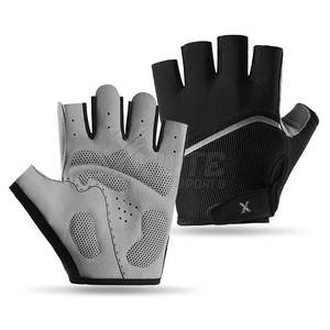 Gants de cyclisme mi-doigts antidérapants avec rembourrage doux, respirants et légers, compatibles écran tactile, unisexe pour le cyclisme - Product Image 2