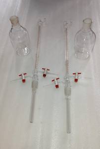 Bureta Automática de Vidrio Borosilicato 3.3 para Laboratorio MAYALAB, 25 ml, Transparente, con Junta, Modelo Mgm25b, 1 Año de Garantía - Product Image 3