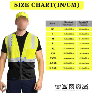 Gilet de sécurité industriel durable avec bande réfléchissante, conception personnalisée pour la protection sur les chantiers routiers, gilet haute visibilité de direction - Product Image 6