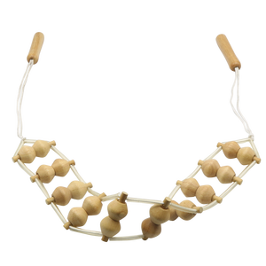 ALLWINWIN MRP06 Massage Rope - Wooden Muscle <b>Roller</b> Stick Back - Product Image 2