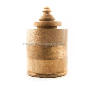 High Quality Storage Food Container <b>Decorative</b> <b>Items</b> Use <b>for</b> Home <b>Kitchen</b> Wood Made Canister and Tools Storage & Organization - Product Image 4