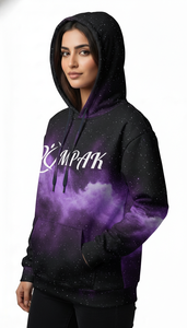 เสื้อฮู้ดดี้โอเวอร์ไซส์คุณภาพพรีเมียมสำหรับฤดูหนาว พิมพ์ลายแบบซับลิเมชั่นสีสันสดใส ระบายอากาศได้ดี เป็นมิตรต่อสิ่งแวดล้อม เหมาะสำหรับสตรีทแวร์และชุดลำลอง - Product Image 5