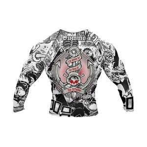 High Quality Sleeveless Compression Athletic Top Crew Neck Stretch Fabric Men MMA Rash Guard Anti-Bacterial Anti-UV Breathable - Product Image 3