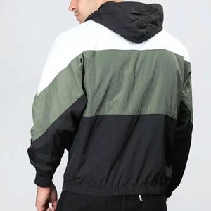 Premium Windbreaker Tracksuit for Men Breathable <b>Athletic</b> Jacket and Joggers For Men - Product Image 5