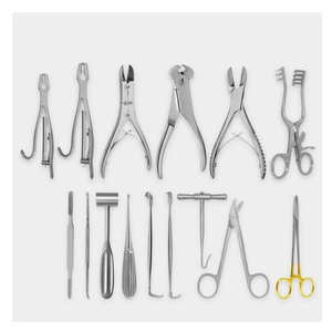 Juego de Instrumentos Quirúrgicos Veterinarios de 15 Piezas, Acero Inoxidable, Herramientas Ortopédicas Manuales, Autoclavables, Certificación CE, Cirugía Animal, Perros - Product Image 6