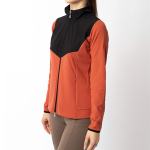 Veste d'équitation de haute qualité personnalisée en tricot et polaire avec deux poches latérales - Product Image 4