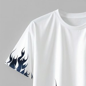 Camisetas Blancas para Hombre con Logotipo Personalizado, de Alta Calidad, 100% Algodón Poliéster, Transpirables, para Verano - Product Image 6