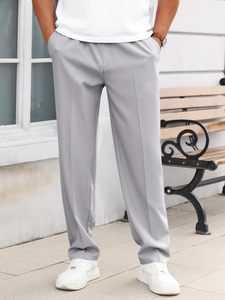 Pantalon en coton pour homme de qualité supérieure Coupe droite Décontracté Léger Doux Respirant Écologique Durable Chino Design personnalisé Séchage rapide - Product Image 4