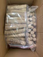Jouet à mâcher pour chien pour chiots Jouet à mâcher en bois avec corde pour chien Java Coffee Chew MS ANNA