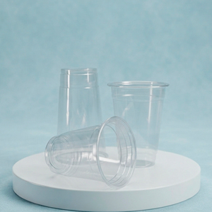 Wholesale Disposable 95mm Transparent 12oz 16oz PP <b>Plastic</b> <b>Cups</b> Beverage <b>Cup</b> with Lids for Cold <b>Drinks</b> Milk Tea - Product Image 1