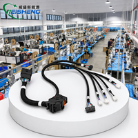 Kabel Harness Penggantian Mesin LS untuk RV Excavator, Perakitan Kabel Kustom Pabrik OEM