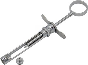 เครื่องมือทันตกรรม CLASTY INSTRUMENTS รุ่น CI-DT-R-377 กระบอกฉีดยาแบบอัตโนมัติ สแตนเลสสตีล ใช้ซ้ำได้ ฆ่าเชื้อได้ด้วยหม้อนึ่ง และสามารถดูดของเหลวได้เอง - Product Image 5