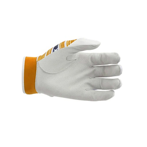 Flexible Leather <b>Baseball</b> Batting <b>Gloves</b> Anti-Sweat Grip Soft Fit Breathable Panels Strong Wrist Wrap Outdoor Performance Youth - Product Image 6