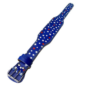 Cinturón de Powerlifting/Levantamiento de Pesas - Doble Anillo de 10 mm - Cuero Vacuno de 4 Pulgadas de Ancho, Transpirable y Ligero, Soporte Lumbar - Product Image 1