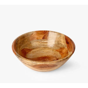Logo personnalisé Ustensiles de cuisine Réutilisable Fait à la main en bois d'acacia Saladier en bois naturel Fruits Assiette de service pour la vaisselle Vaisselle - Product Image 6
