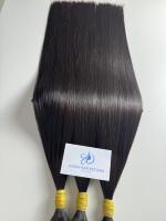 Cabello Humano Vietnamita de Primera Calidad 100% Natural Sin Procesar Virgen Remy Negro Natural con Cutícula Alineada Liso