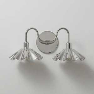 Modern Metal <b>Wall</b> <b>Sconce</b> Flower Shape Indoor <b>Lighting</b> Fixture for Bathroom Home Decor - Product Image 3