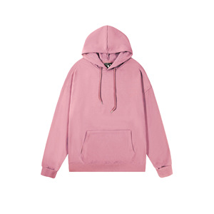 Sudadera con Capucha Unisex 100% Algodón, Diseño Sólido, Logotipo Personalizado Bordado, Ecológica, Resistente al Viento, Transpirable, para Primavera - Product Image 4