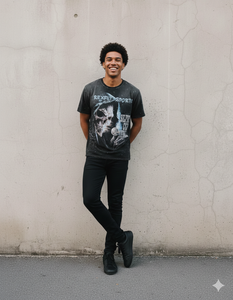 T-shirts personnalisés, impression sérigraphique, logo intégral, strass, streetwear, coupés et cousus, meilleurs t-shirts unisexes effet délavé soleil - Product Image 4