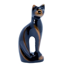 Classic Design Black Color <b>Cat</b> Crematorium <b>Urns</b> Good Quality <b>Cat</b> Cremation <b>Urn</b> Nice Design Brass <b>Urn</b> For <b>Cat</b> Ash - Product Image 1