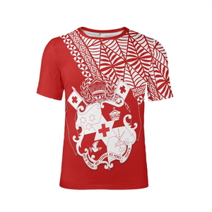Camiseta de Hombre con Diseño Étnico Tapa Tejida con Logotipo Personalizado Estilo Tribal Samoano, Impresión de Fotos, Secado Rápido - Product Image 3
