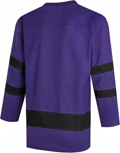 <b>Top</b> Quality Polyester Cotton Ice Hockey Jersey Soft & Comfortable Outdoor Sports Wear Customized Logo - Product Image 2