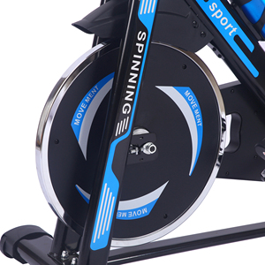 Bicicleta de Ciclismo Indoor, Bicicleta de Ejercicio con Transmisión por Correa, Asiento Ajustable, Máquina de Ejercicio Cardiovascular Silenciosa para Pérdida de Peso - Product Image 5
