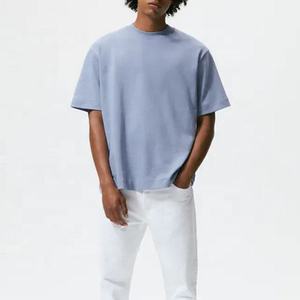 Camiseta Oversize de Hombre al por Mayor con Hombros Caídos, Camiseta Lisa de Algodón Pesado para Hombre, Camisetas Personalizables para Hombre - Product Image 6