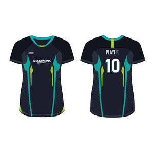 Premium Fit Volleyball Jersey Customizable Team Logo <b>Shirt</b> Quick Dry Breathable Athletic Wear For Teams - Product Image 2