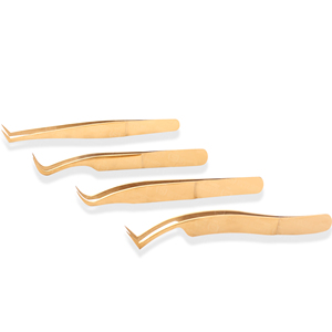 Pinces à extensions de cils en acier inoxydable, conformes aux normes OEM, design ergonomique pour une prise en main confortable - Product Image 3