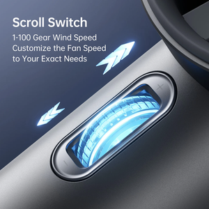 Jisulife <b>Handheld</b> <b>Fan</b> Pro1S Dary Grey - Product Image 4