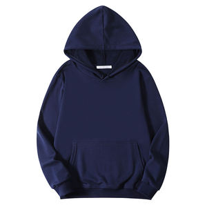 Custom Hoodies Men's Cotton Polyester Heavy Weight Oversized hoody <b>sweatshirts</b> Streetwear embroidery Pullover Hoodies for Men - Product Image 3