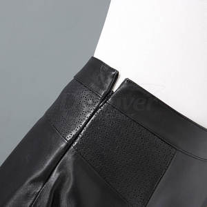 Falda de Cuero para Mujer con Logotipo Personalizado, Falda de Cuero para Mujer Más Vendida, Falda de Cuero para Mujer de Talla Estándar, Falda de Cuero Elegante para Mujer - Product Image 4