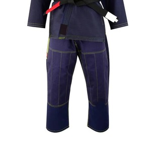 Uniforme de Karate Azul Oscuro 100% Algodón, Corte Regular, Transpirable, Cómodo y Duradero, Ropa de Artes Marciales para Adultos, Pantalones Unisex - Product Image 5