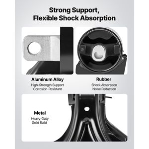 Kit di sostituzione supporti motore e trasmissione compatibile con Dodge Journey 3.6L FWD 2011-2019, set di 4 supporti motore - Product Image 5