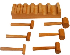 SUNTOOLS/STIPL 294G/W Ensemble de maillets en bois pour la fabrication de bijoux avec support, forme irrégulière pour la création de moules, la fabrication d'échantillons et le polissage - Product Image 1