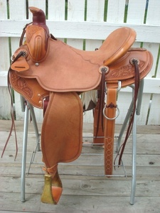 Silla de montar para caballo de cuero puro hecha a mano, OEM ODM, personalizable, de la mejor calidad, Australianas, para equipo y suministros de equitación - Product Image 1