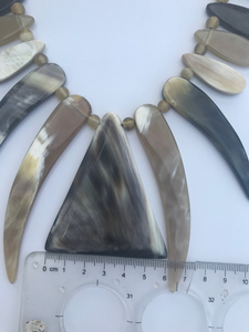 Collier pendentif en corne de buffle, écologique, moderne, fait main, pour décoration de mariage et cadeau, personnalisé par Perfect Enterprises - Product Image 5