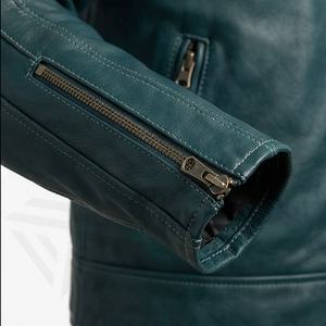 Chaqueta de Motociclista de Cuero Genuino para Hombre de la Mejor Calidad, Nueva Colección de Invierno, Chaquetas de Motocicleta con Protecciones Desmontables Personalizadas - Product Image 6