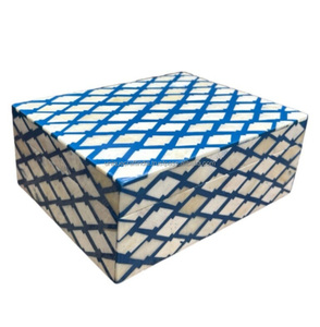 Caja de almacenamiento con incrustaciones de hueso hechas a mano de primera calidad | Elegante caja de recuerdo vintage | Organizador de joyas decorativas y regalos - Product Image 3